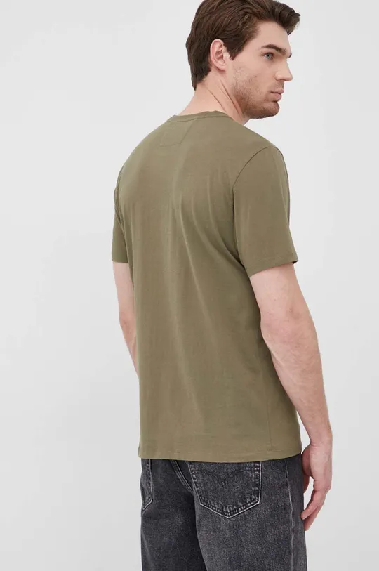 C.P. Company t-shirt bawełniany zielony