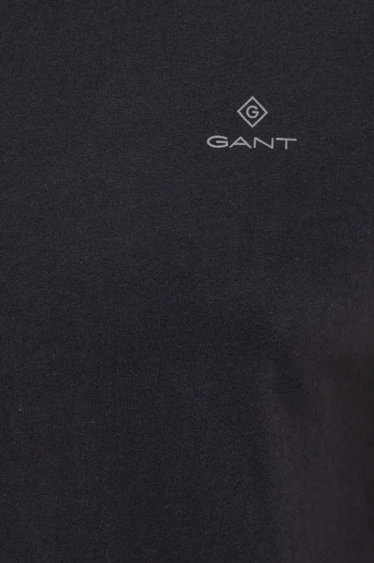 Βαμβακερό μπλουζάκι Gant
