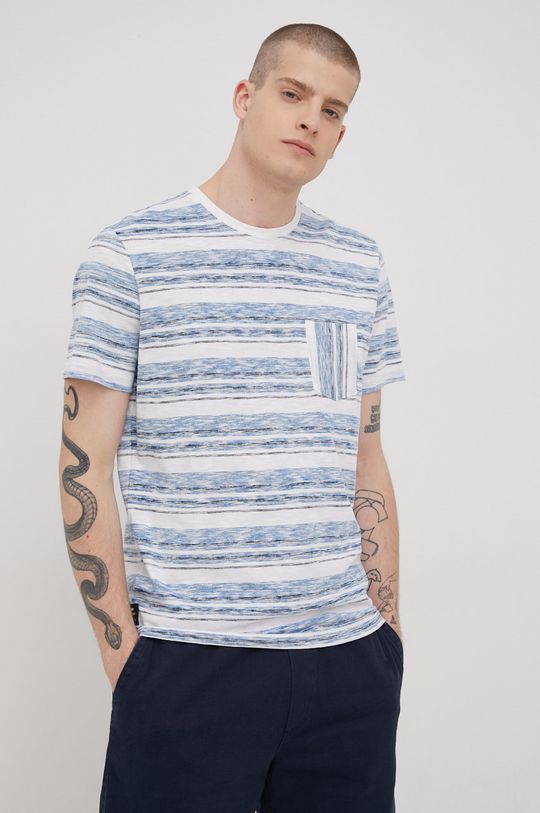 mornarsko plava Pamučna majica Tom Tailor Muški