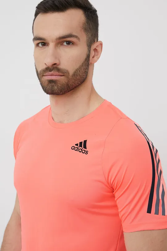 różowy adidas Performance t-shirt do biegania Run Icon HE2477