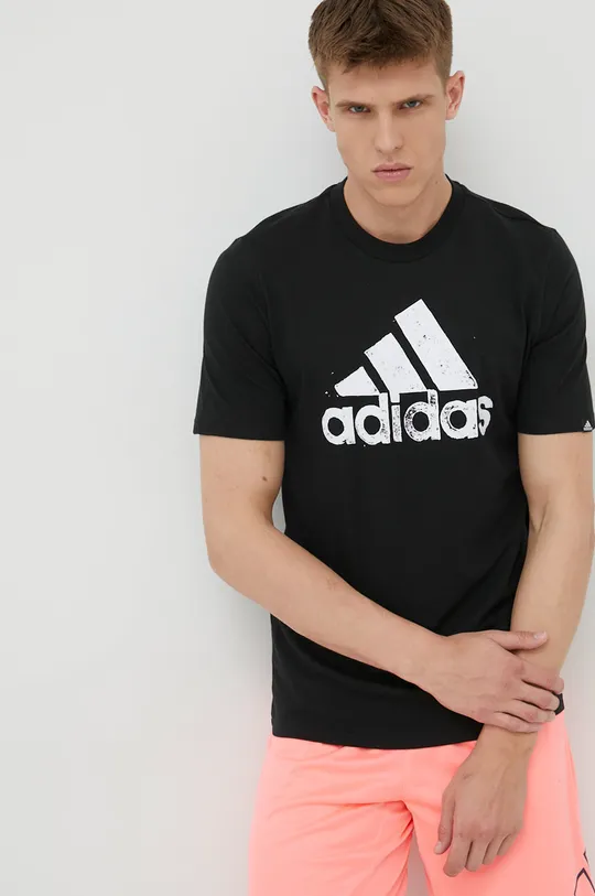 Bavlnené tričko adidas HE4794 Pánsky