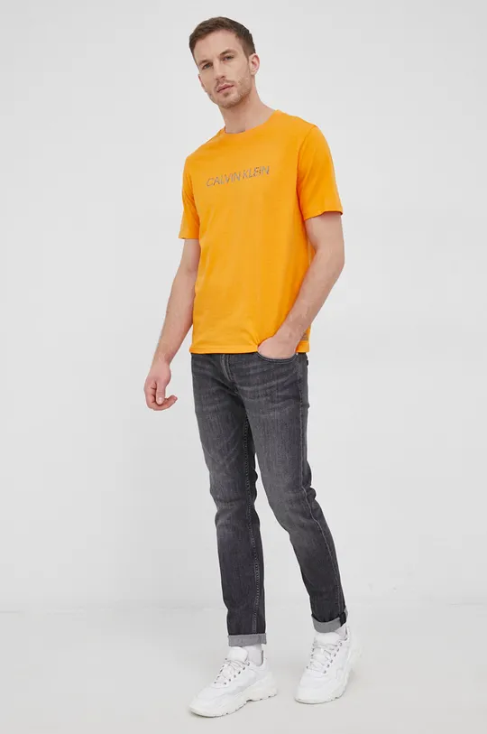 pomarańczowy Calvin Klein Performance T-shirt