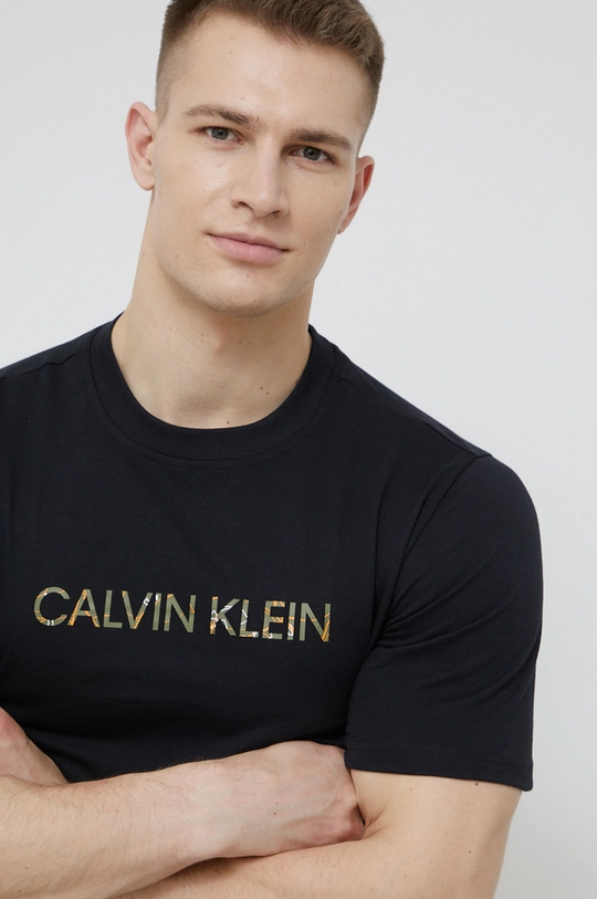 čierna Tričko Calvin Klein Performance