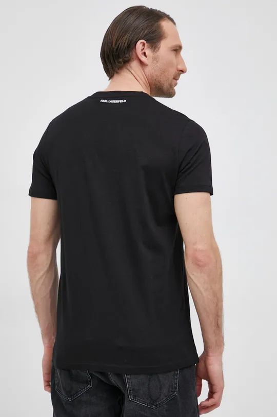 Karl Lagerfeld T-shirt bawełniany 521224.755400 100 % Bawełna