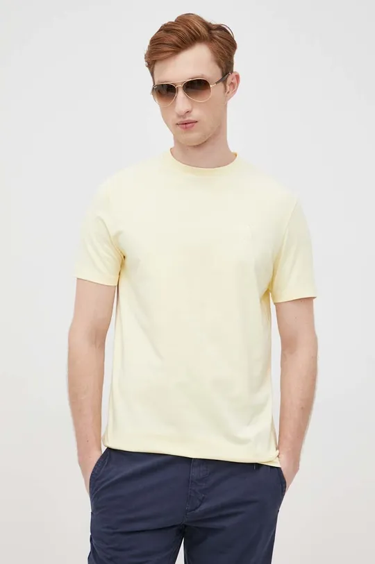 κίτρινο Μπλουζάκι Karl Lagerfeld Ανδρικά
