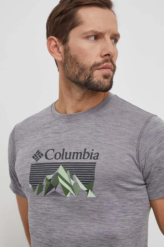 серый Спортивная футболка Columbia zero rules