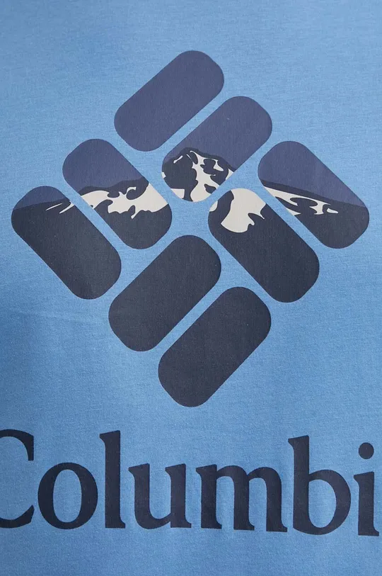 plava Pamučna majica Columbia Rapid Ridge