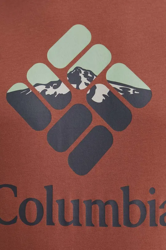 Хлопковая футболка Columbia Мужской