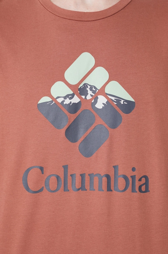 Хлопковая футболка Columbia