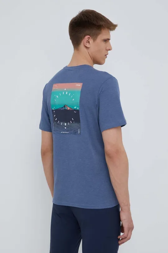 fioletowy Columbia t-shirt