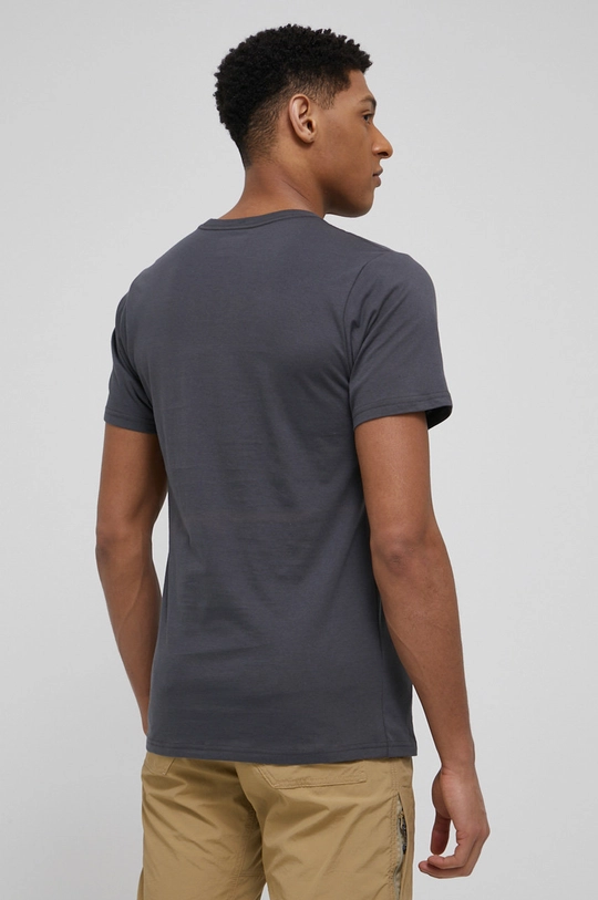 Columbia cotton t-shirt  Basic material: 100% Organic cotton Rib-knit waistband: 96% Organic cotton, 4% Elastane