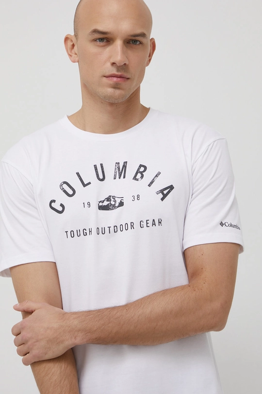 biały Columbia t-shirt