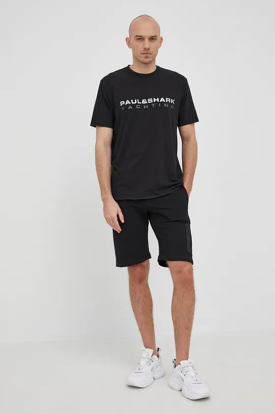T-shirt Paul&Shark črna