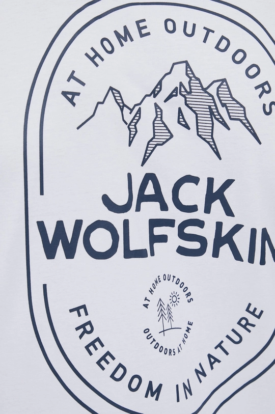 Βαμβακερό μπλουζάκι Jack Wolfskin