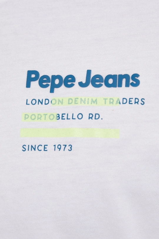 Bavlnené tričko s dlhým rukávom Pepe Jeans Pánsky