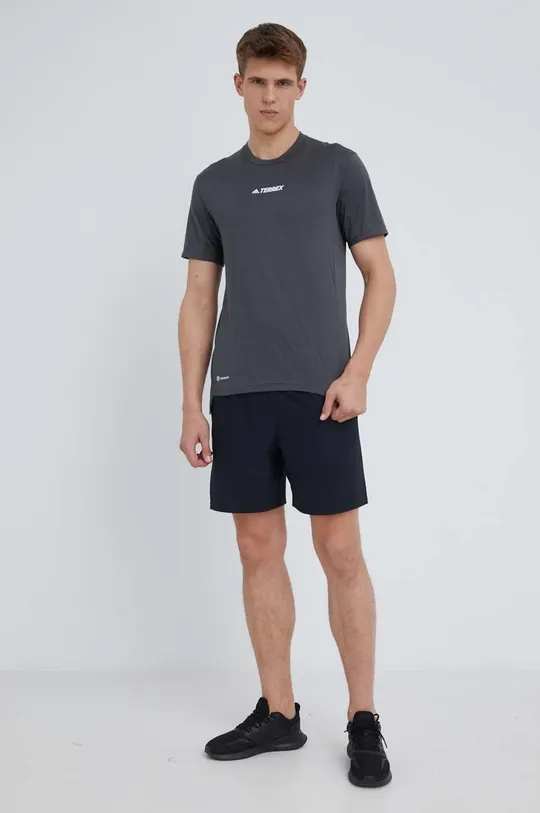adidas TERREX maglietta da sport Multi grigio