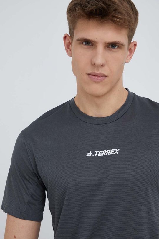 siva Sportska majica kratkih rukava adidas TERREX Multi