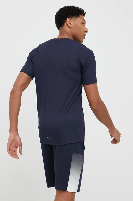Μπλουζάκι για τρέξιμο adidas Performance Run Icons  100% Πολυεστέρας
