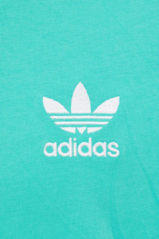 zelená Bavlněné tričko adidas Originals Adicolor HE9549