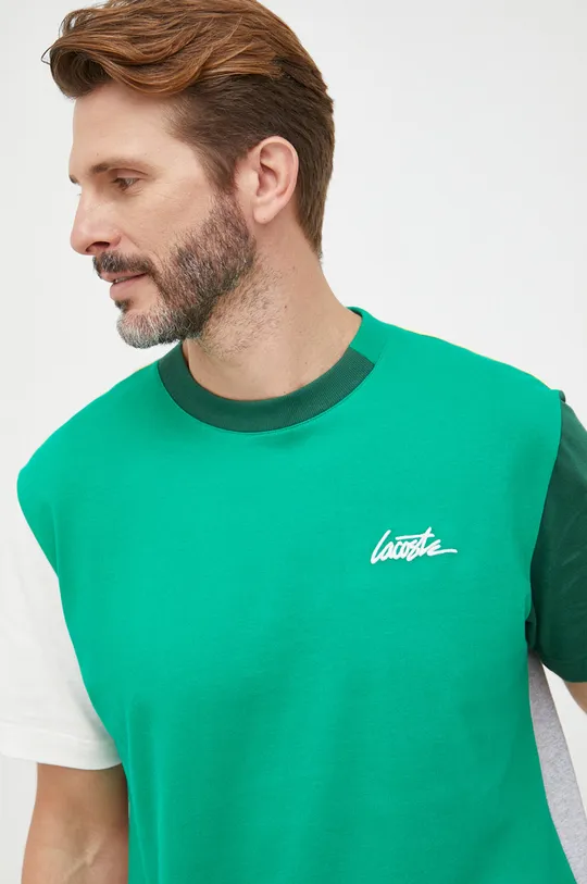 барвистий Бавовняна футболка Lacoste