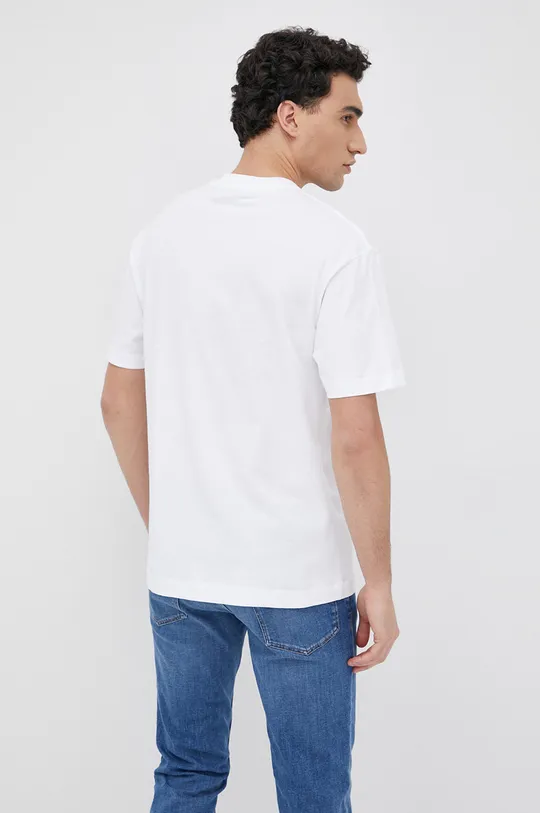 Bavlněné tričko Liu Jo  Materiál č. 1: 100 % Bavlna Materiál č. 2: 99 % Bavlna, 1 % Elastan