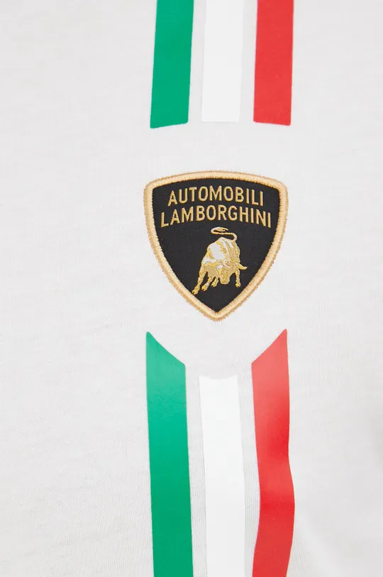 Хлопковая футболка Lamborghini Мужской