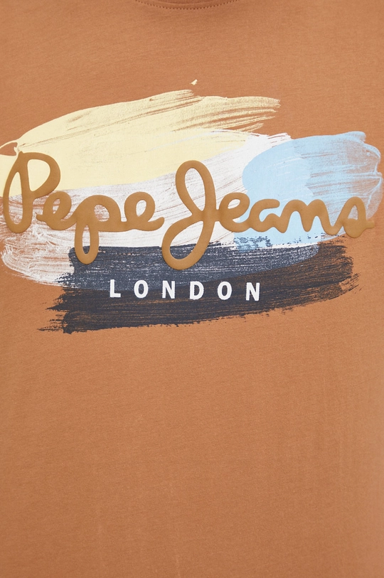 Bavlnené tričko Pepe Jeans Aegir Pánsky