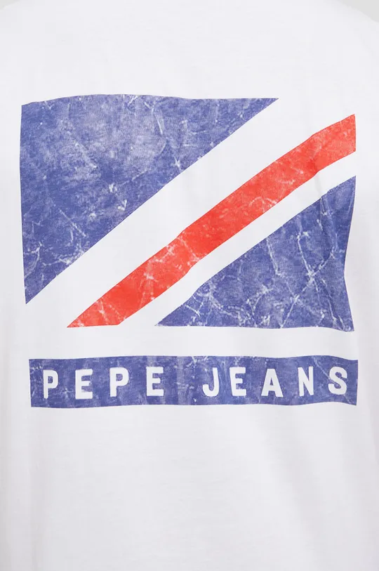 Βαμβακερό μπλουζάκι Pepe Jeans Ackley Ανδρικά