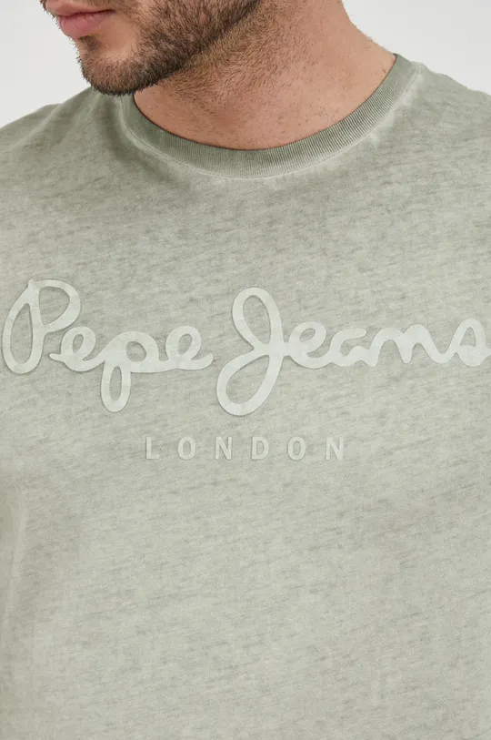 Βαμβακερό μπλουζάκι Pepe Jeans West Sir New N Ανδρικά