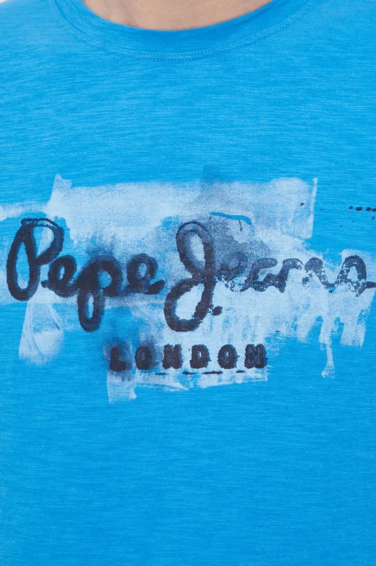 Βαμβακερό μπλουζάκι Pepe Jeans Golders N Ανδρικά