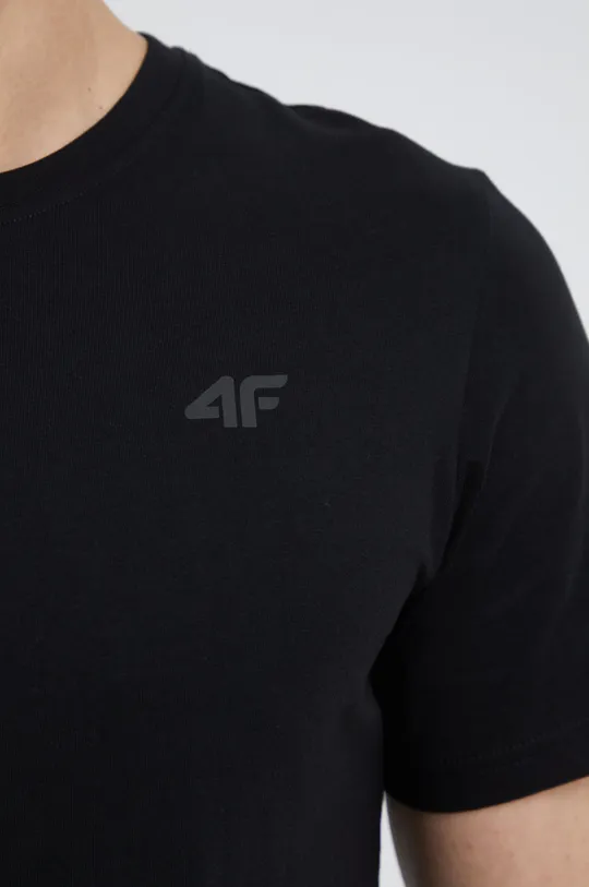 Βαμβακερό μπλουζάκι 4F Ανδρικά