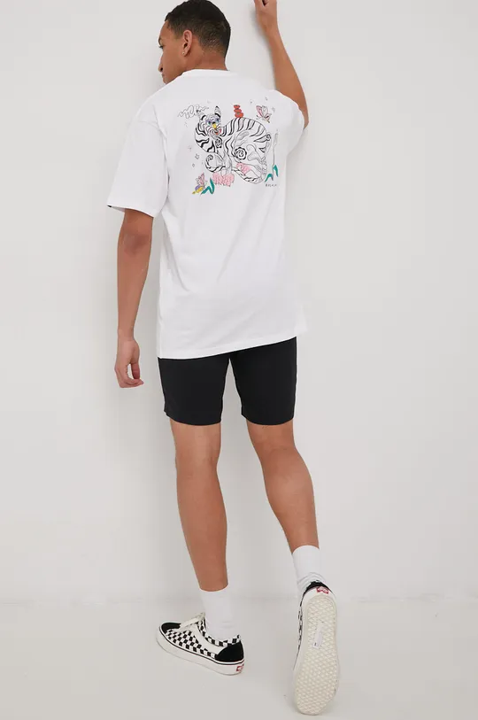 λευκό Βαμβακερό μπλουζάκι Vans X Ashley Unisex