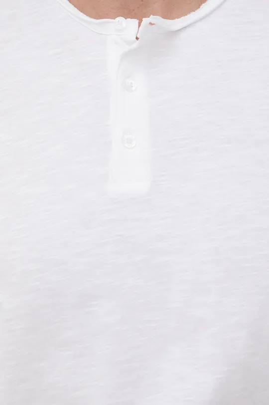 Βαμβακερό μπλουζάκι Sisley Ανδρικά