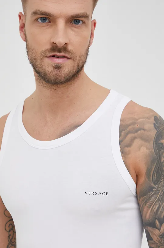 λευκό Μπλουζάκι Versace