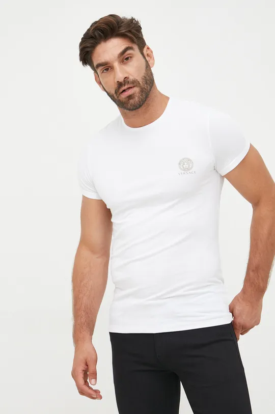 Versace t-shirt biały