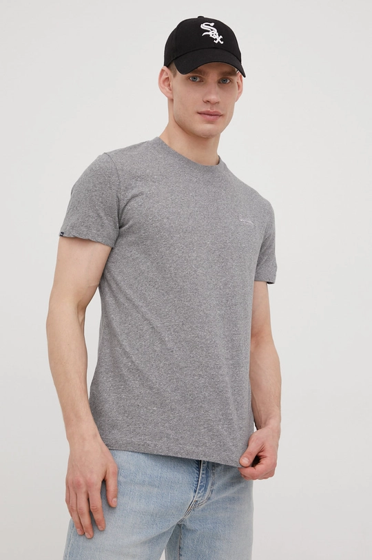 grigio Superdry t-shirt in cotone Uomo