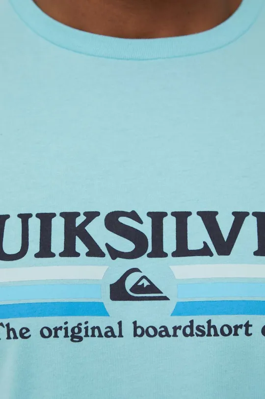 Βαμβακερό μπλουζάκι Quiksilver Ανδρικά