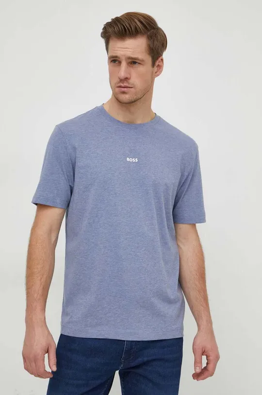 violetto BOSS t-shirt BOSS ORANGE Uomo