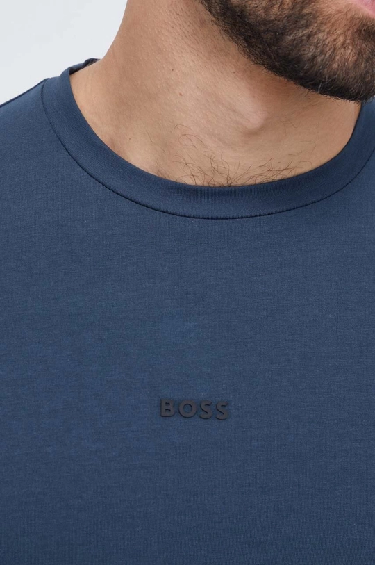 niebieski BOSS t-shirt BOSS ORANGE