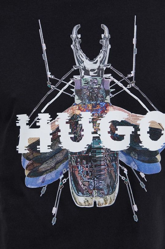 Hugo t-shirt bawełniany Męski