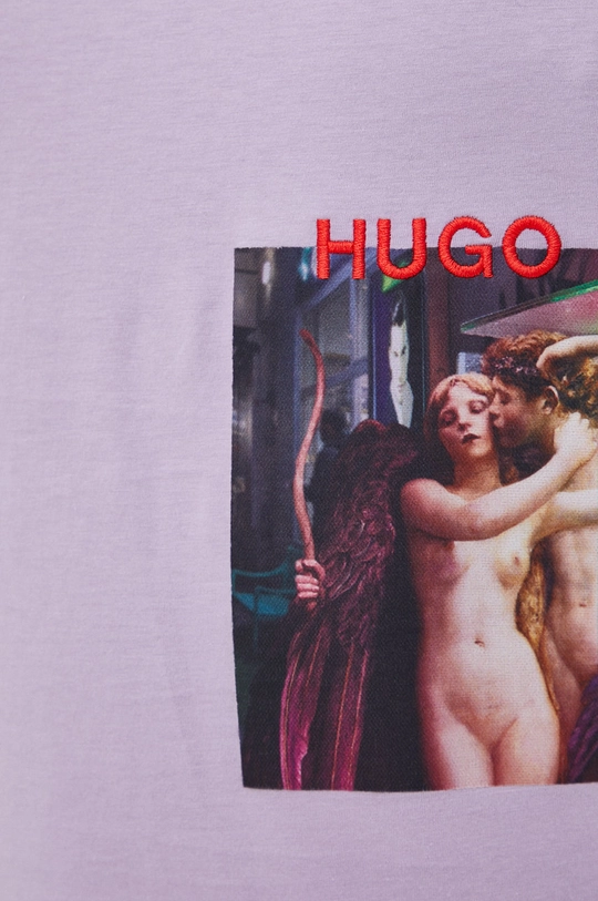 HUGO t-shirt bawełniany HUGO x Alexey Kondakov COLLAB 50465934 Męski