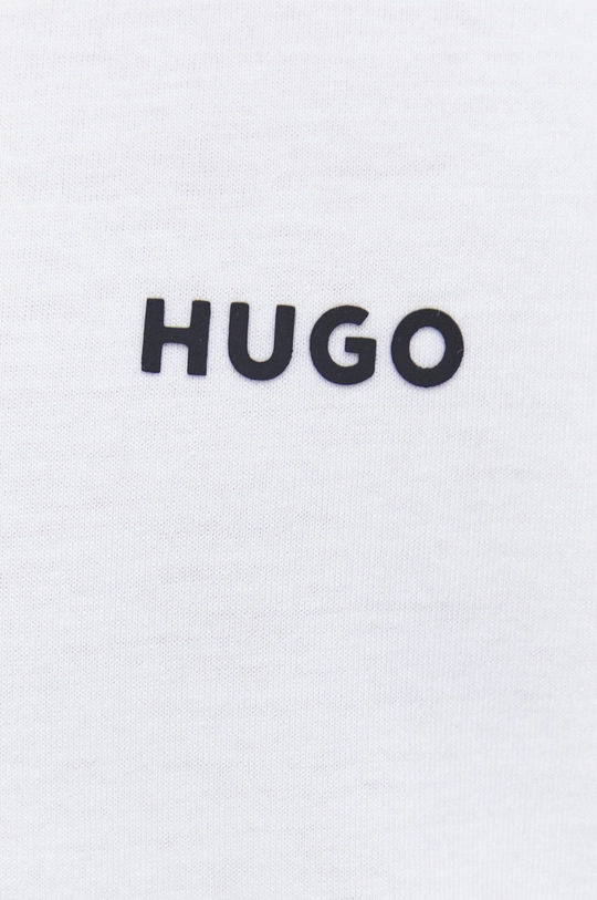 HUGO top a maniche lunghe in cotone