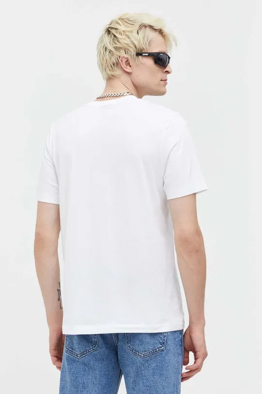 Bavlnené tričko HUGO  Základná látka: 100 % Bavlna Elastická manžeta: 97 % Bavlna, 3 % Elastan