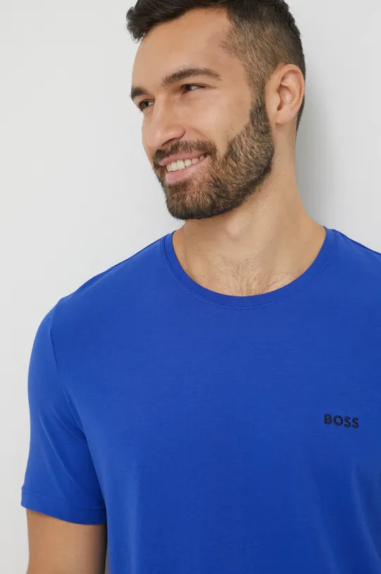 niebieski BOSS t-shirt