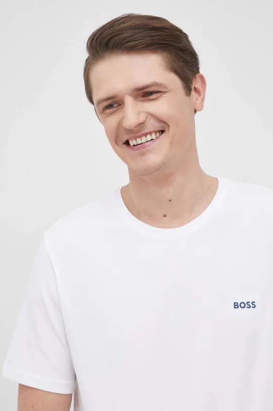 λευκό Μπλουζάκι BOSS