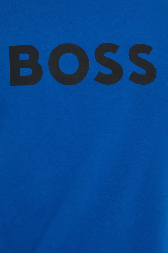 niebieski BOSS t-shirt bawełniany 50469289