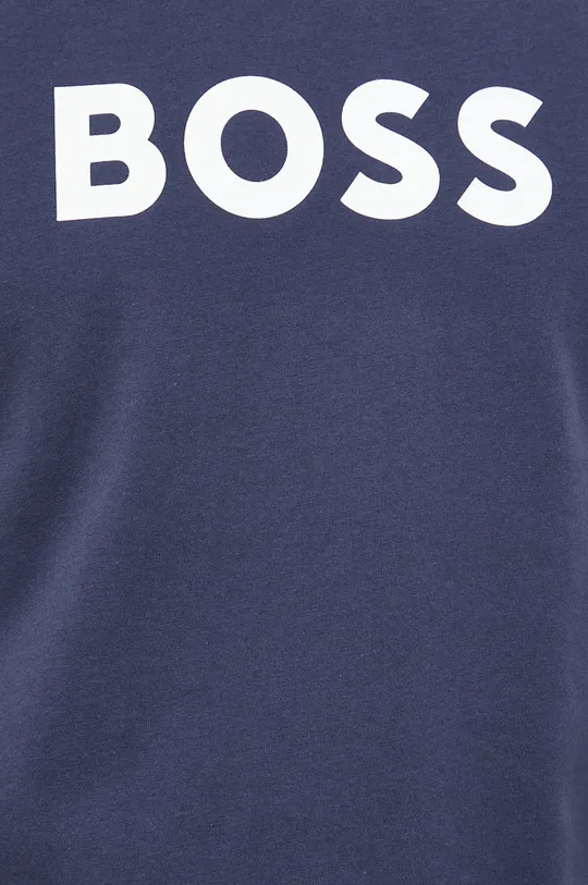 Bombažna kratka majica BOSS Moški
