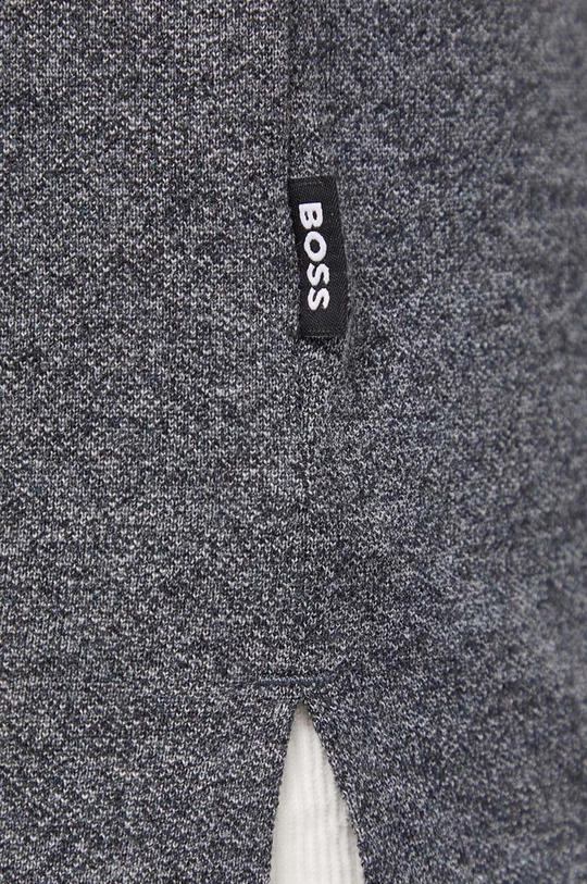 grigio BOSS polo in cotone