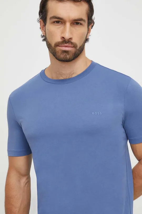 violetto BOSS t-shirt in cotone Uomo