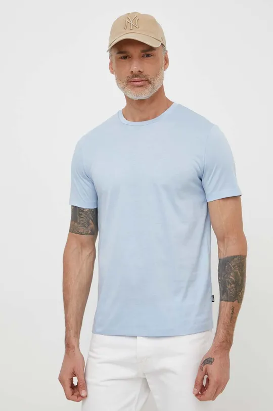 blu BOSS t-shirt in cotone Uomo